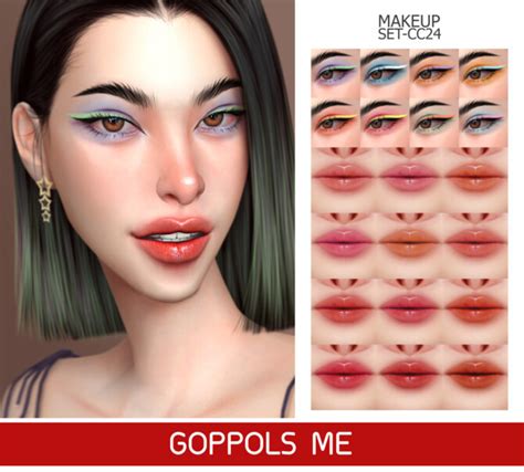 Gpme Gold Makeup Set Cc24 The Sims 4 Catalog