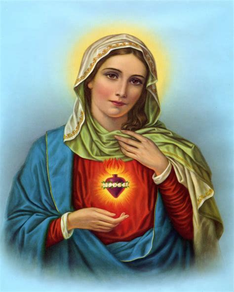 Immaculate Heart Of Mary Catholic Prints Pictures Catholic Pictures