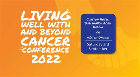 Irish Cancer Societys ‘living Well With And Beyond Cancer Hybrid