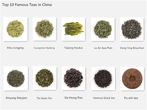 Top 10 Famous Teas In China Oriarm Tea Shop