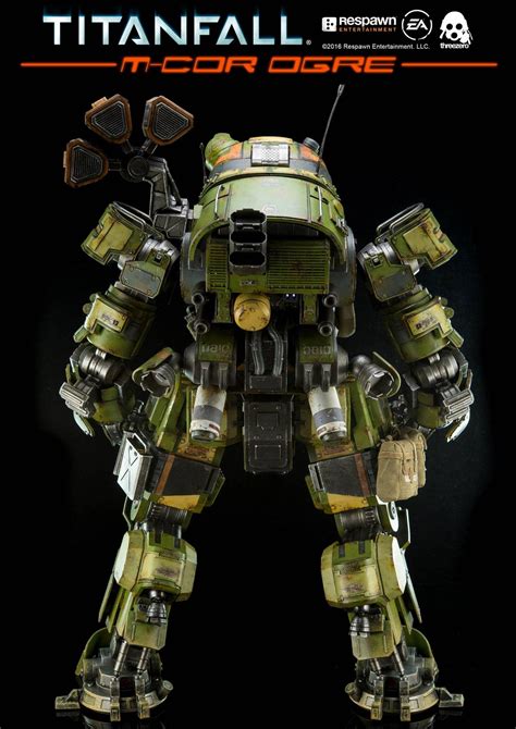 Titanfall Sci Fi Mecha Robot Futuristic Mecha Warrior Poster