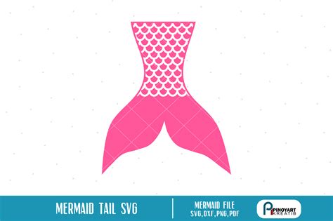 Mermaid Tail Svg Cut File