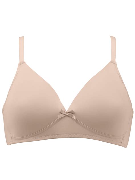 Naturana Naturana Light Beige Lightly Padded Non Wired Soft Cup Bra Size 34 To 42 B Cu
