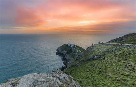Wallpaper South Stack Lighthouse Anglesey North Wales Free Pictures