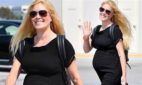 Heidi Montag Reveals On Snapchat She Gained 25lbs Already Daily Mail Online