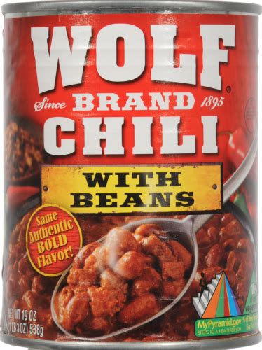 Wolf Brand Mild Chili With Beans 19 Oz Ralphs