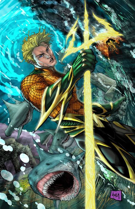 Aquaman Colors By Hanzozuken On Deviantart Aquaman Artwork Aquaman