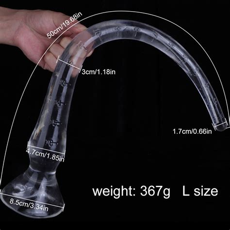 Super Long 60cm Anal Whip Tentacle Dildos Soft Suction Cup G Spot Anus Sex Toys