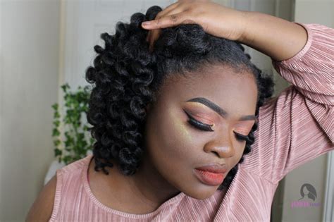 First she braided her hair cornrows style, then she used a latch hook to assist in. Braidless Crochet Braids Invisible Part: No Cornrow Method ...