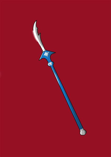 Drawing every hardmode weapon - Day 3 - Cobalt Naginata : r/Terraria