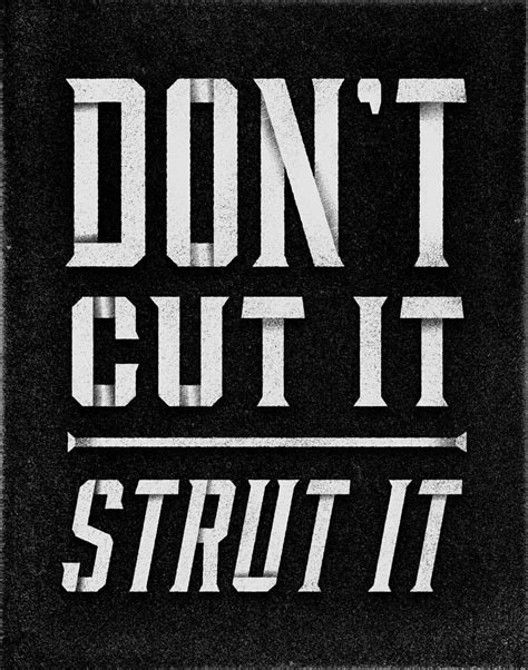 Dont Cut It Strut It A Poster For Those Who Admire Letti Flickr