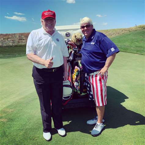 John Daly Golfs With President Trump