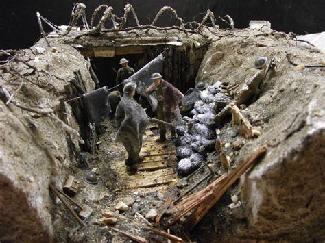 1000 Images About Wwi Trench Models On Pinterest Models