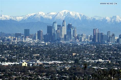 Los Angeles Mountains Snow