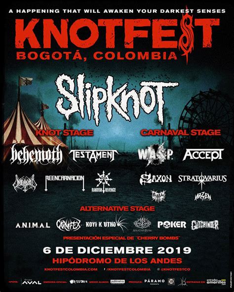 Votre dernière chance de nous rejoindre en enfer. SLIPKNOT: revelados os primeiros artistas do Knotfest ...