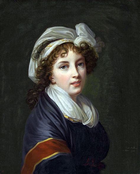 Elisabeth Louise Vig E Le Brun Portrait Of The Artist