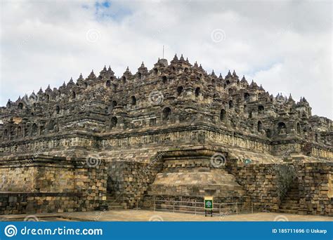 Borobudur Temple In Yogyakarta Java Indonesia Unesco World Heritage