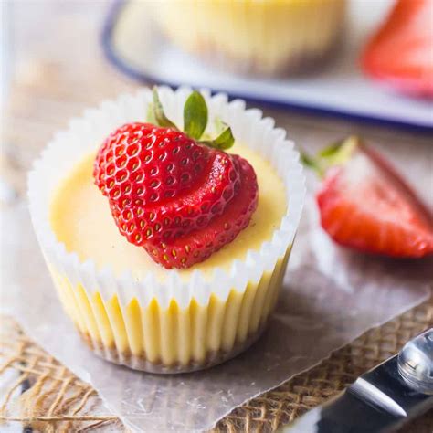 Mini Cheesecakes Baked In A Muffin Tin Baking A Moment