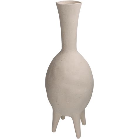 vases schilliger sélection vase sur pieds en grès 23x20x62 5cm schilliger
