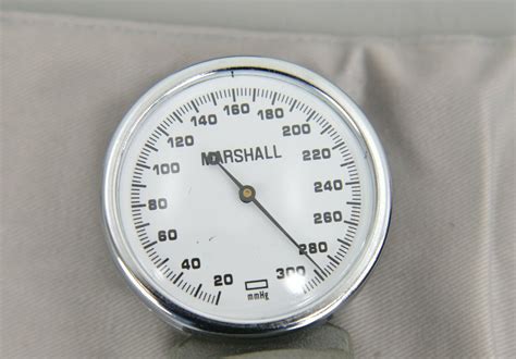 Marshall Sphygmomanometer Artery Aneroid Adult Blood Pressure Cuff W
