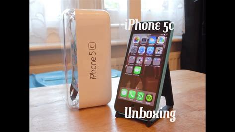 Iphone 5c Unboxing In Blue Youtube