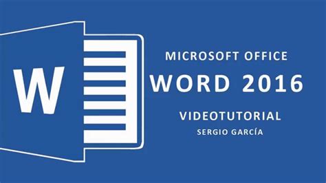 Curso Word 2016 Tutorial 1 Inicio Y Elementos BÁsicos Youtube