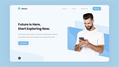 Responsive Landing Page Using HTML CSS JavaScript Step By Step