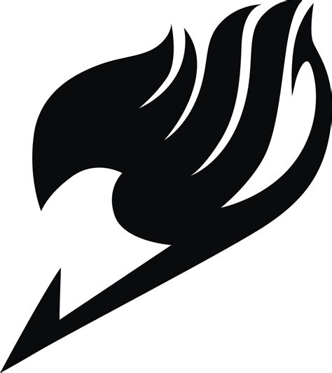 Black And White Fairy Tail Guild Logo Idee Per Tatuaggi Tatuaggi
