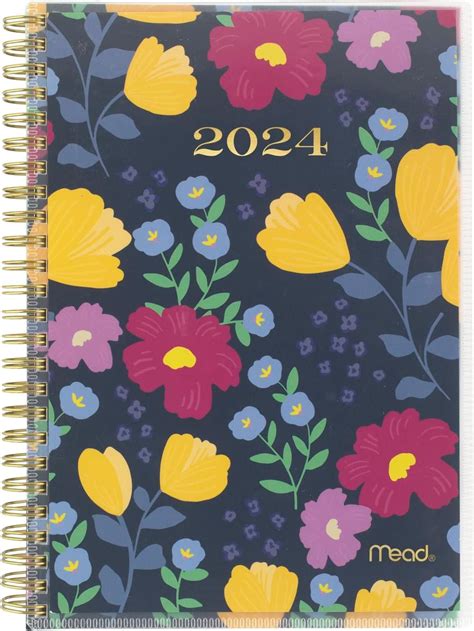 Mead 2024 Weekly And Monthly Planner 5 12 X 8 12 Small 15 Month
