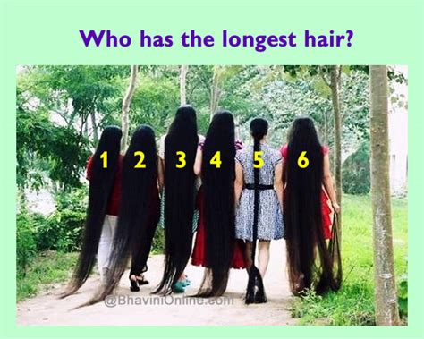 Who Has Got The Longest Hair In This Picture