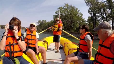 Rafting Calgarys Bow River Calgary River Experience Youtube