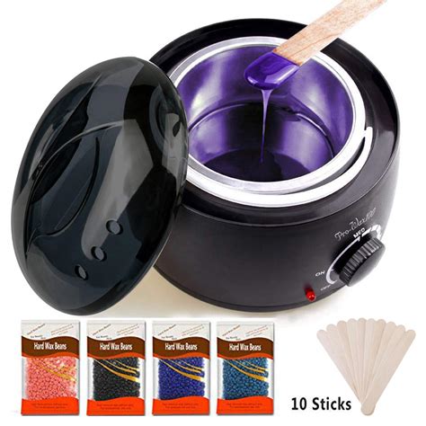 The package comes with two spare replacement heads. The 9 Best Hair Removal Home Waxing Kit - Home Creation