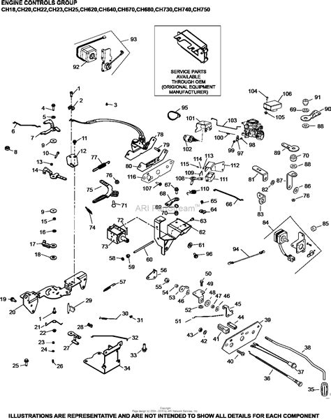 25 hp kohler engine parts diagram. Kohler CH25-68556 GO DEVIL 25 HP (18.61 kW) Parts Diagram ...