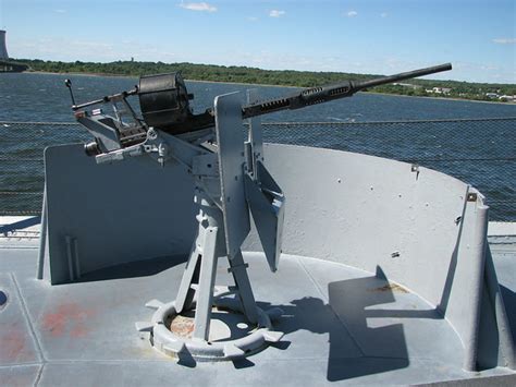 20mm Oerlikon Machine Gun On The Battleship Uss Massachusetts Flickr