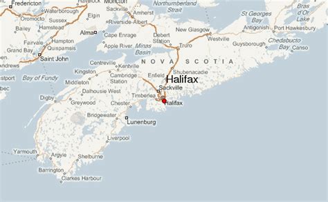 Halifax Tourist Map