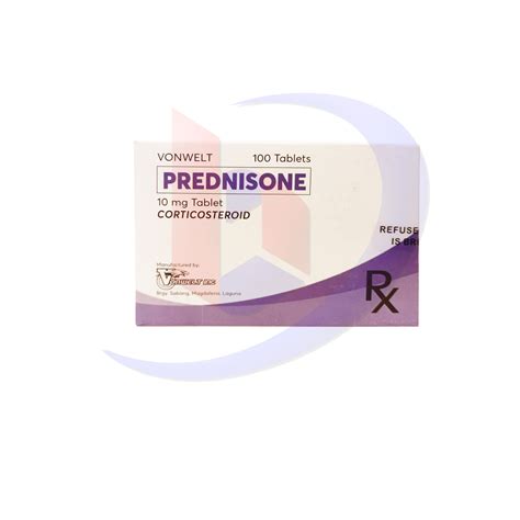 Prednisone Vonwelt 10mg Tablet 100s Bambang Pharmaceutical Depot Inc