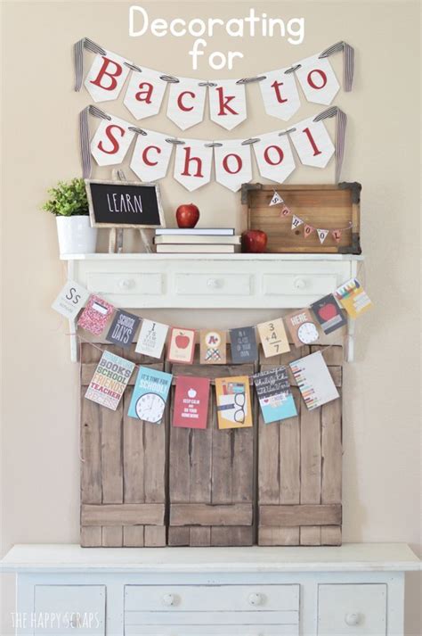 Back To School Decorating Doesnt Have To Be Expensive Or Difficult