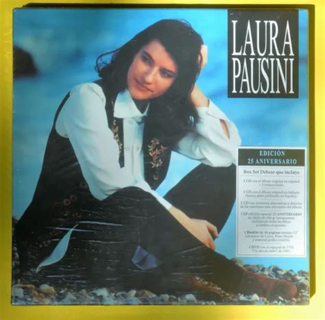 Laura Pausini 25 Aniversario Spain Rare Box Set 3 Cd 1 Disco Vinile