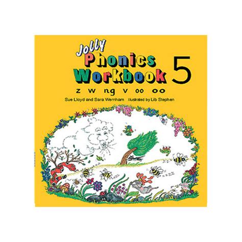 Jolly Phonics 5 Workbook انتشارات رهنما Rahnamapress