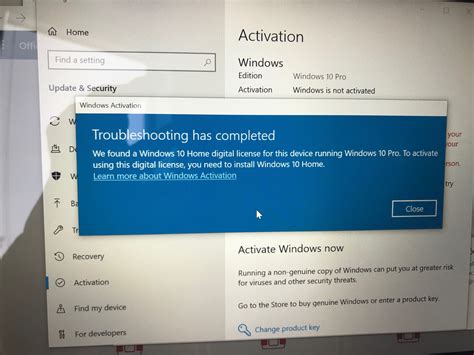 Solved Cant Activate Windows After Upgrading Laptop From Windows 10