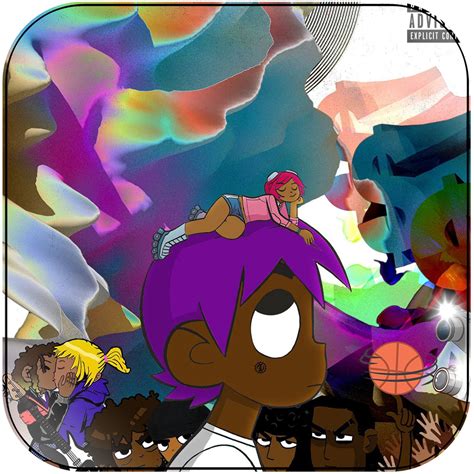 Lil uzi vert album cover base. Lil Uzi Vert Lil Uzi Vert vs The World Album Cover Sticker
