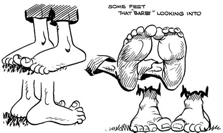 How To Draw Cartoon Feet Shoes When Drawing Comics Cartooning Lesson