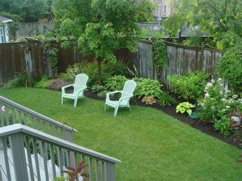 Along Fence Simple Backyard Landscaping Ideas See More Ideas About