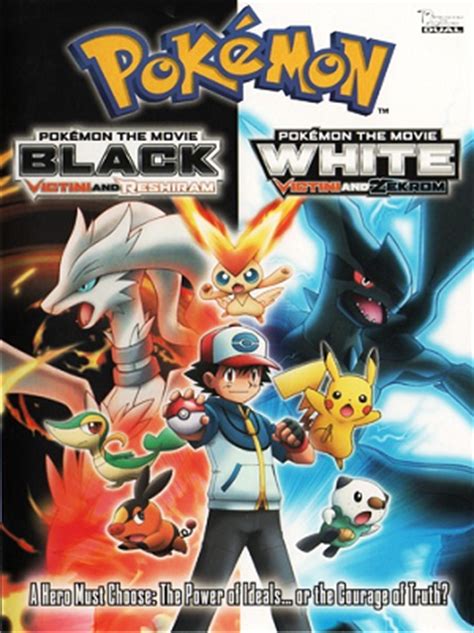 Black & white, the 14th season of the dub. Pokémon the Movie: Black/White (Anime) - TV Tropes