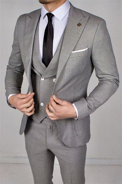 The best bespoke suit tailor near me. Nice! Just check out this brilliant light grey three piece ...