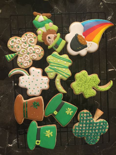 The best thing about these cookies? Pin by Shell Taylor on decorated cookies | Shamrock ...