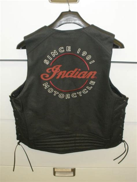 1 best motorcycle jackets reviews in india. Sell Men's Indian Motorcycle Leather Vest / X-Large (XL ...