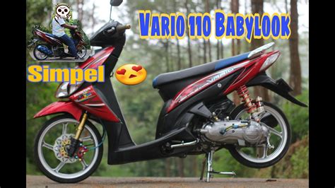 Modifikasi honda beat fi airbrush desain honda airbrush motorcycle. Modifikasi Vario Babylook Monster / Modifikasi Vario ...