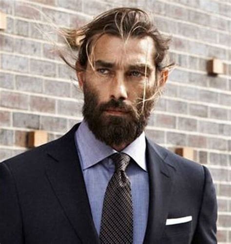 It looks as if the hair is cut into wavy style to achieve the perfect style. 17 Business Casual Hairstyles | Men's Hairstyles Today