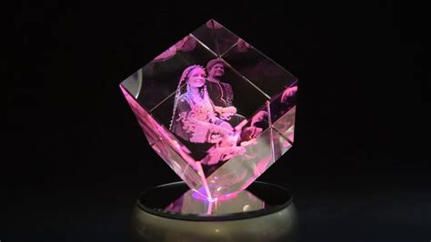 D Crystal Empire Laser Engraved Gift Idea Youtube